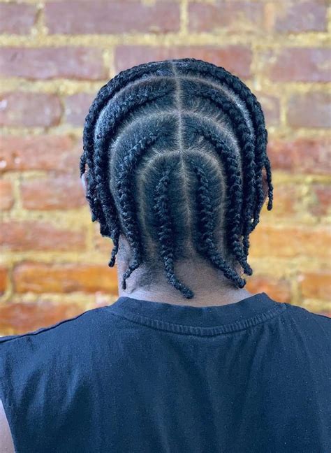 cornrow braids men|cornrows with ponytail men.